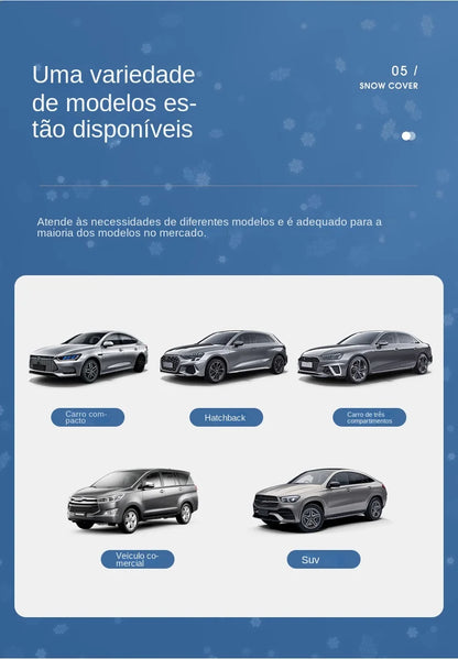 Magnetic Windshield Sun Shade Snow Cover