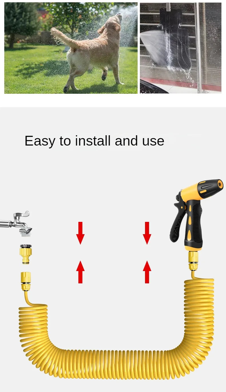 Telescopic Expandable Water Hose 10-30M
