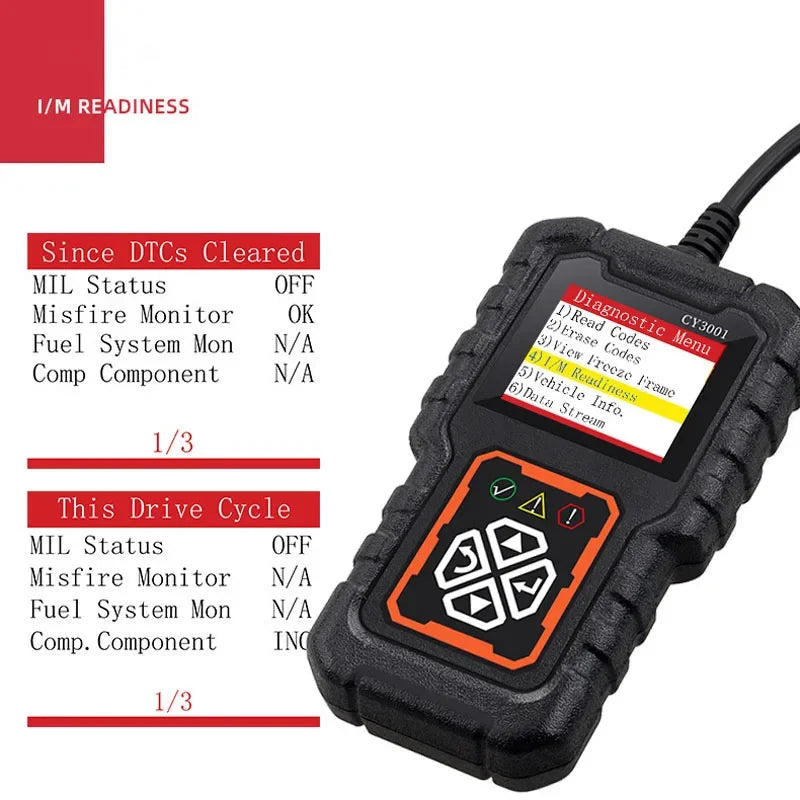 OBD2 Diagnostic Scanner Code Reader CY3001