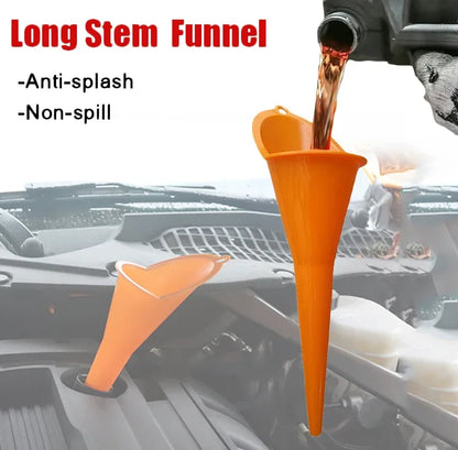 Premium Long-Stem Automotive Funnel