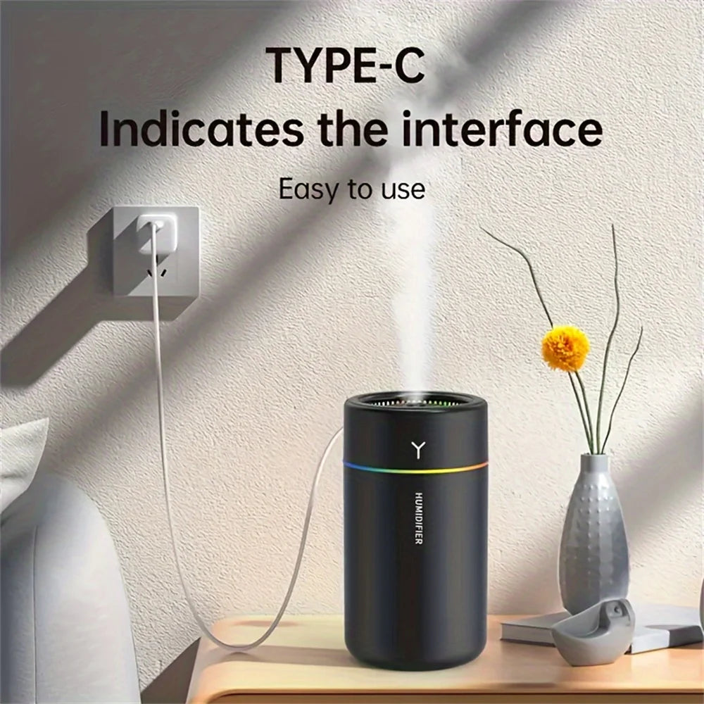 LED Aromatherapy Humidifier for Car & Office