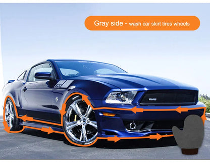 Microfiber Car Washing Glove Double-Sided