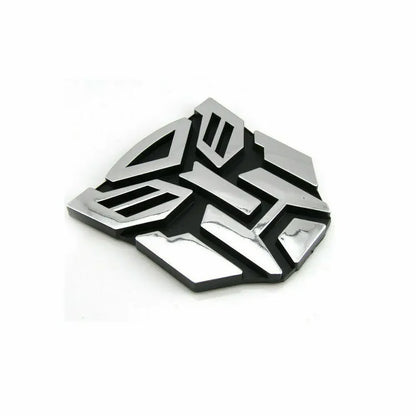 3D Transformer Autobot Badge Emblem - Premium Car Decal Sticker