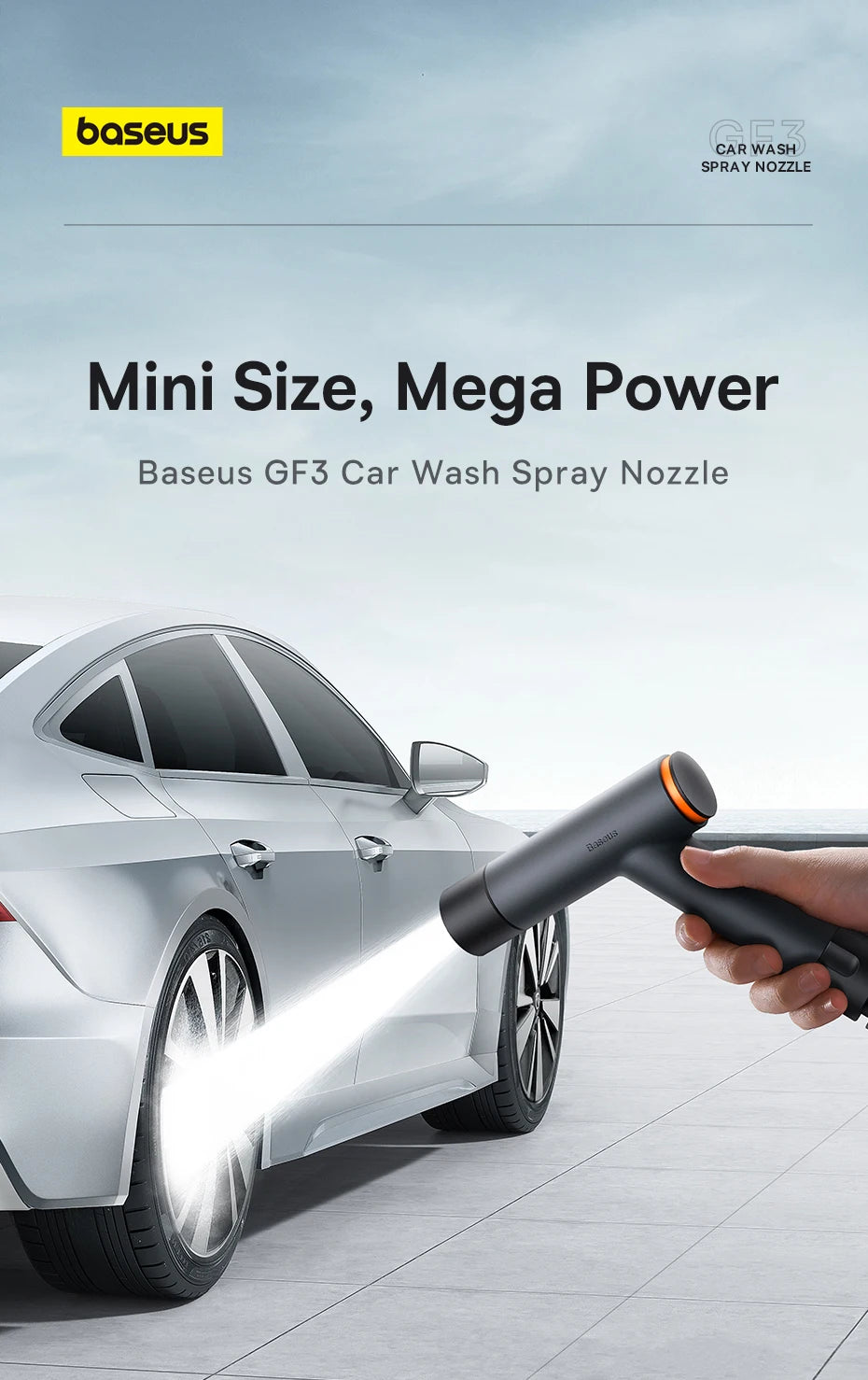 Baseus High Pressure Car Wash Gun