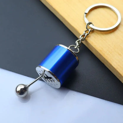Mini Car Wheel Keychain Metal Keyring