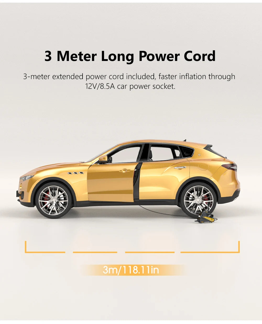 Portable Electric Tire Inflator