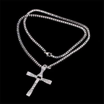 Dominic Toretto Cross Necklace - Fast & Furious Inspired Pendant
