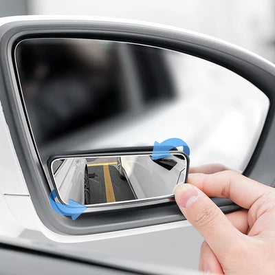 360° Blind Spot Mirror Set – Wide Angle Convex Safety Mirror