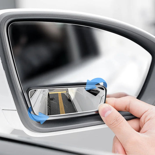360° Blind Spot Mirror Set – Wide Angle Convex Safety Mirror