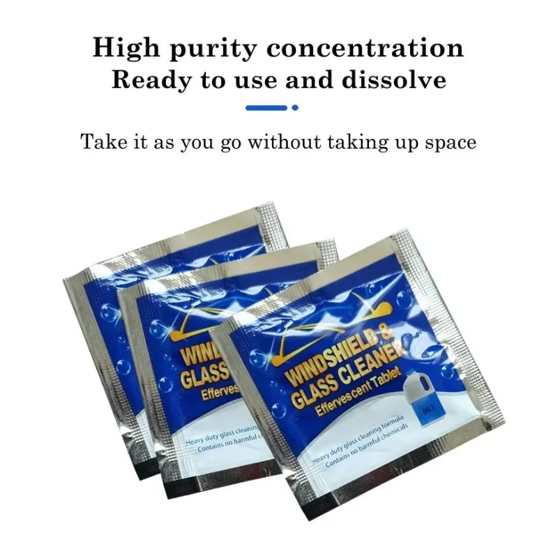 Windscreen Cleaner Effervescent Tablets Concentrated