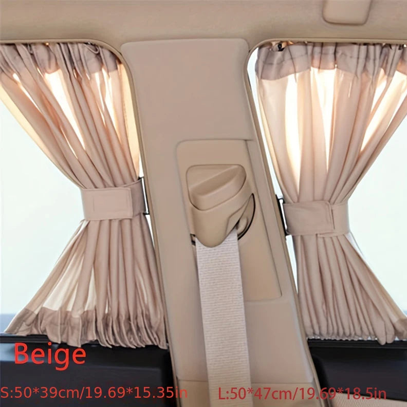 Universal Side Window Sun Shade 2PCS UV Protection