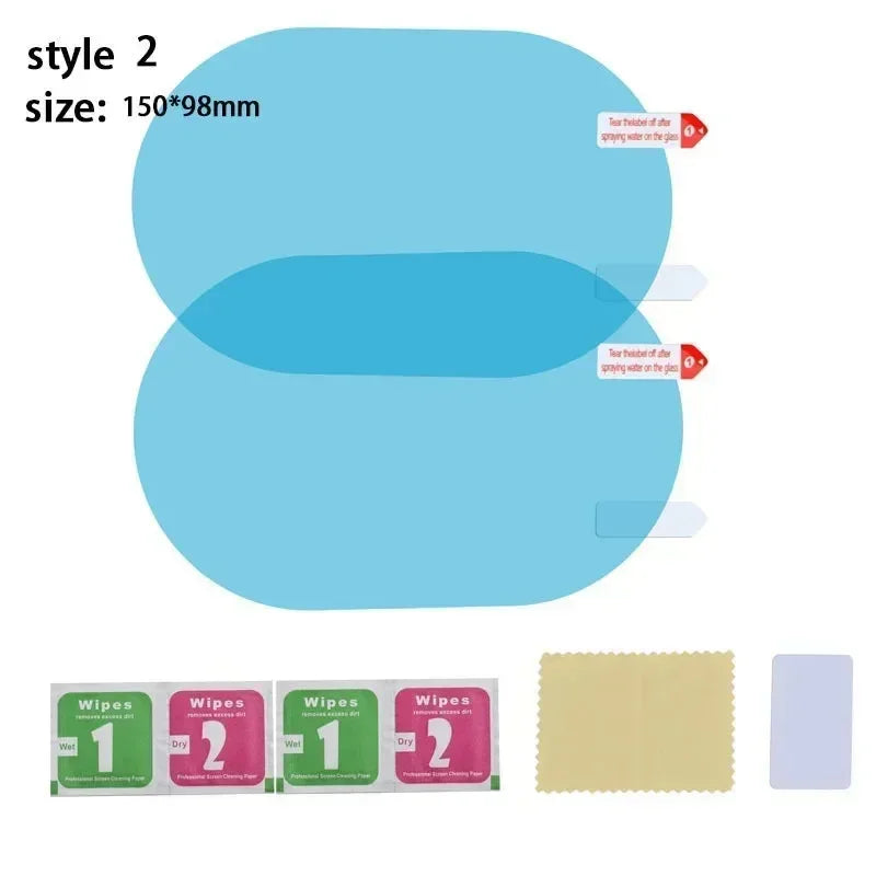 Anti-Fog Rearview Mirror Protective Film 2PCS