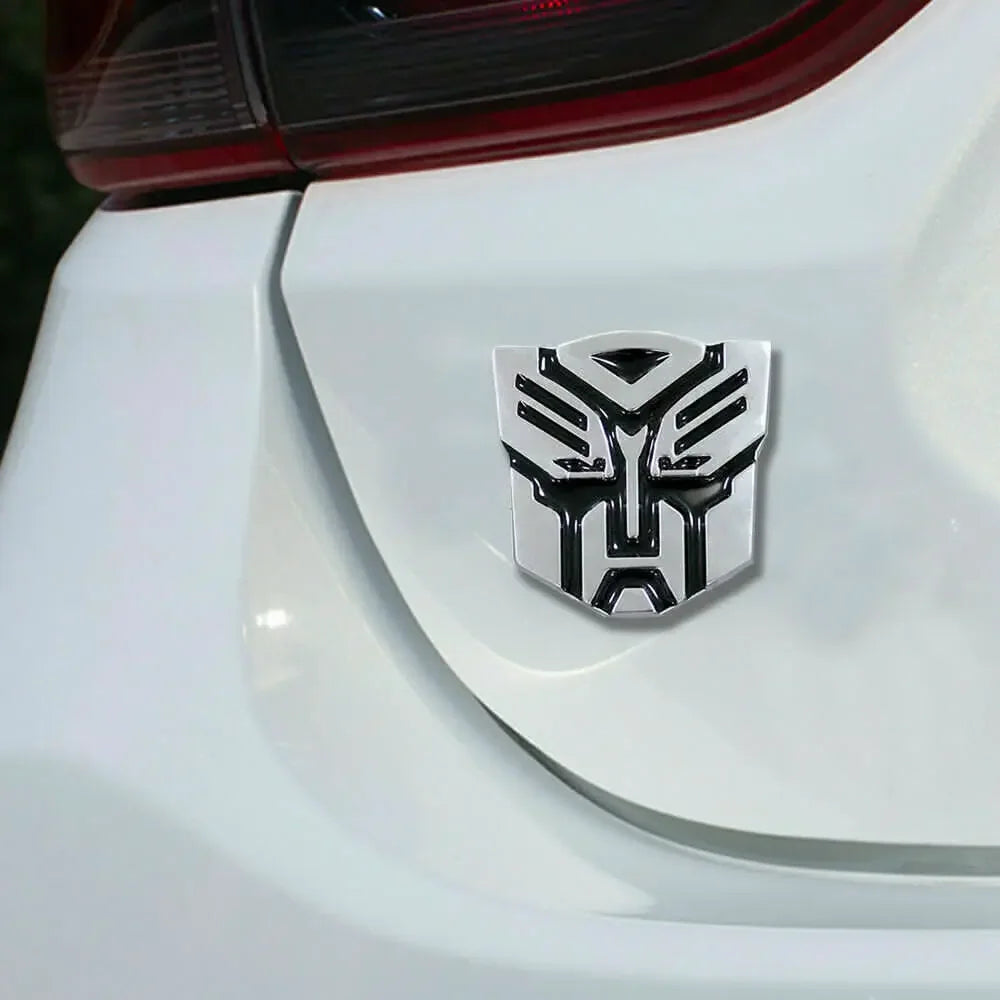 3D Transformer Autobot Badge Emblem - Premium Car Decal Sticker