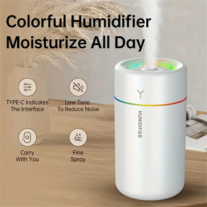 LED Aromatherapy Humidifier for Car & Office