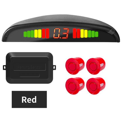 LED Parking Sensor Kit 4 Sensors