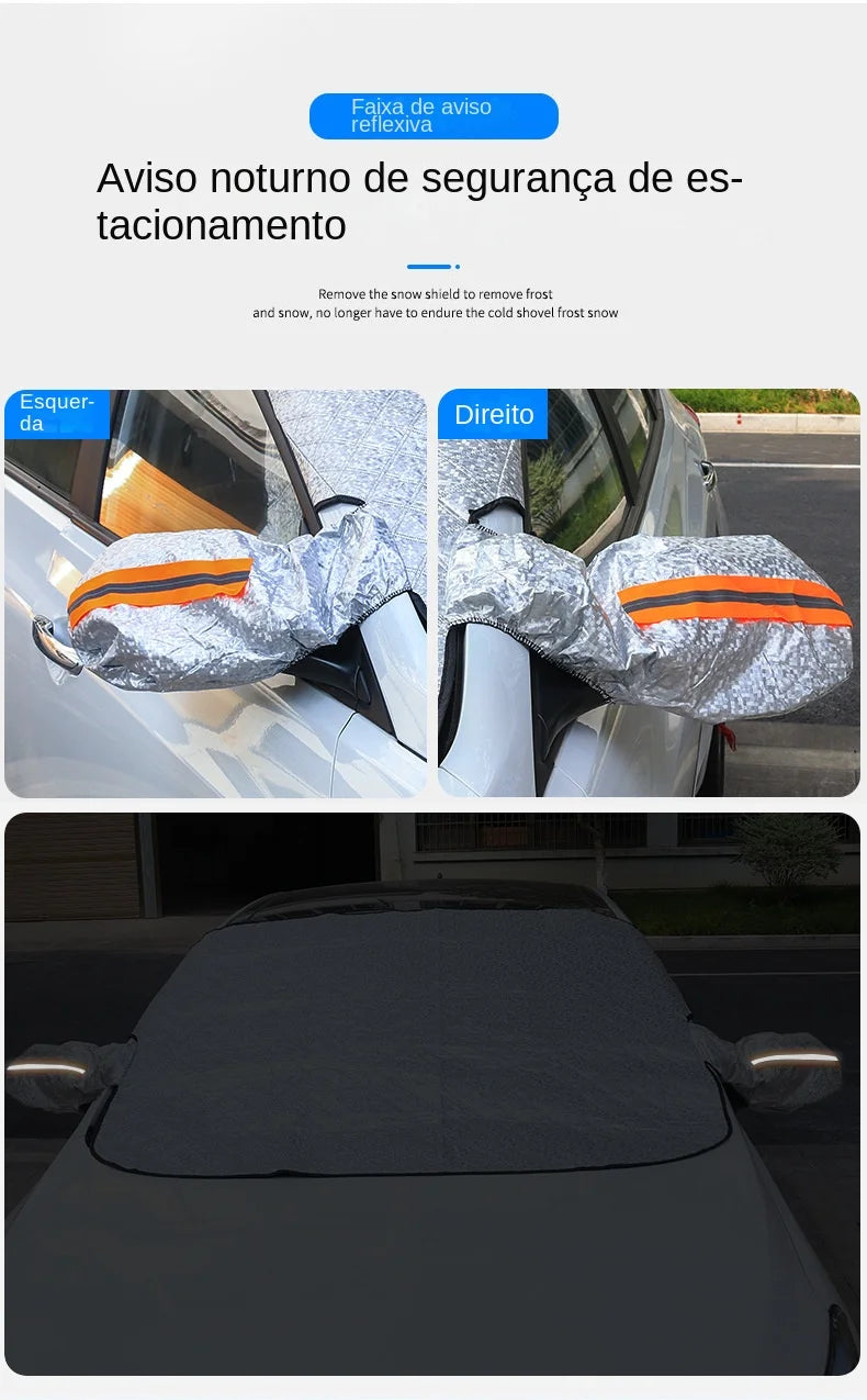 Magnetic Windshield Sun Shade Snow Cover