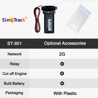 Waterproof GPS Tracker ST-901 Real-Time Vehicle Tracking