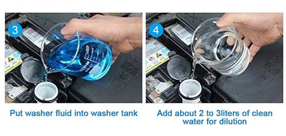 Windscreen Cleaner Effervescent Tablets 200PCS