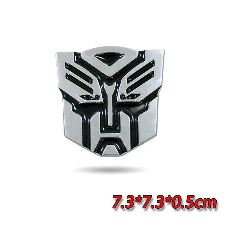 3D Transformer Autobot Badge Emblem - Premium Car Decal Sticker