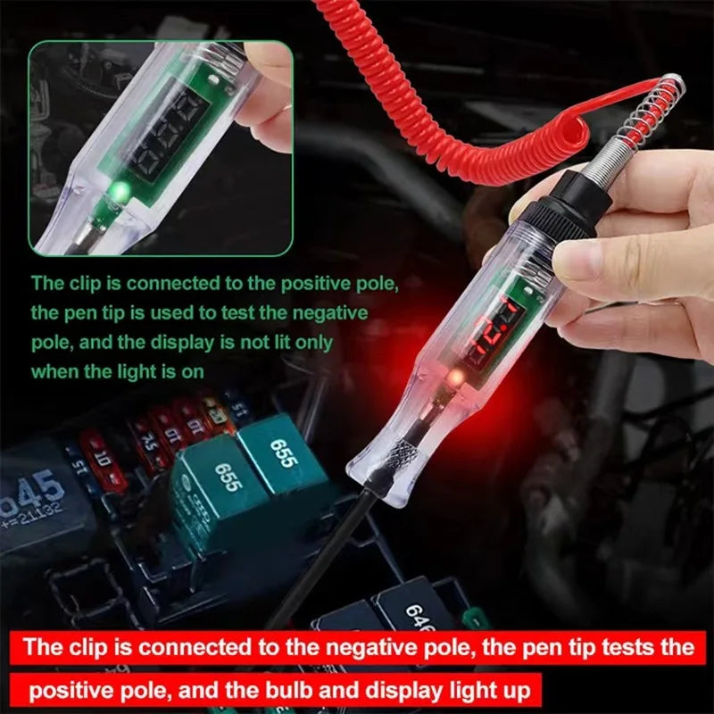 Voltage Circuit Tester 6V-24V Diagnostic Probe