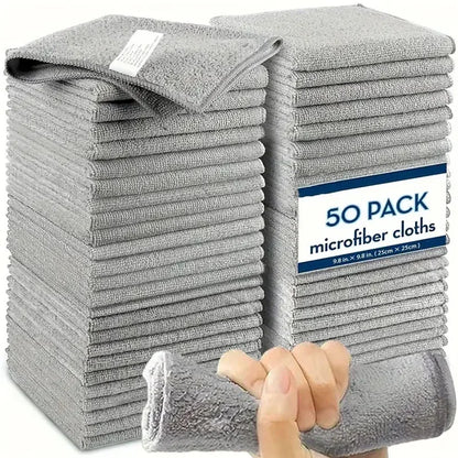 Microfiber Cleaning Cloths 50PCS Reusable