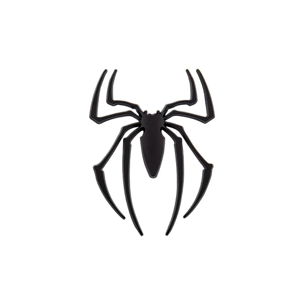 3D Spider Car Emblem - Premium Metal Badge Decal