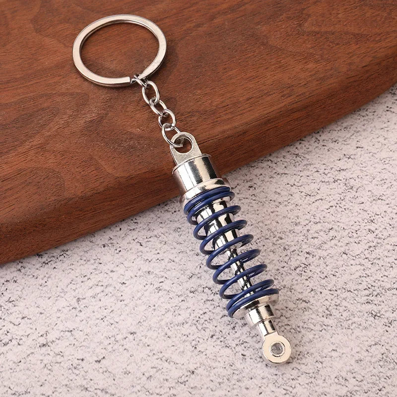 Gear Head Keychain Turbo Brake Disc Pendant