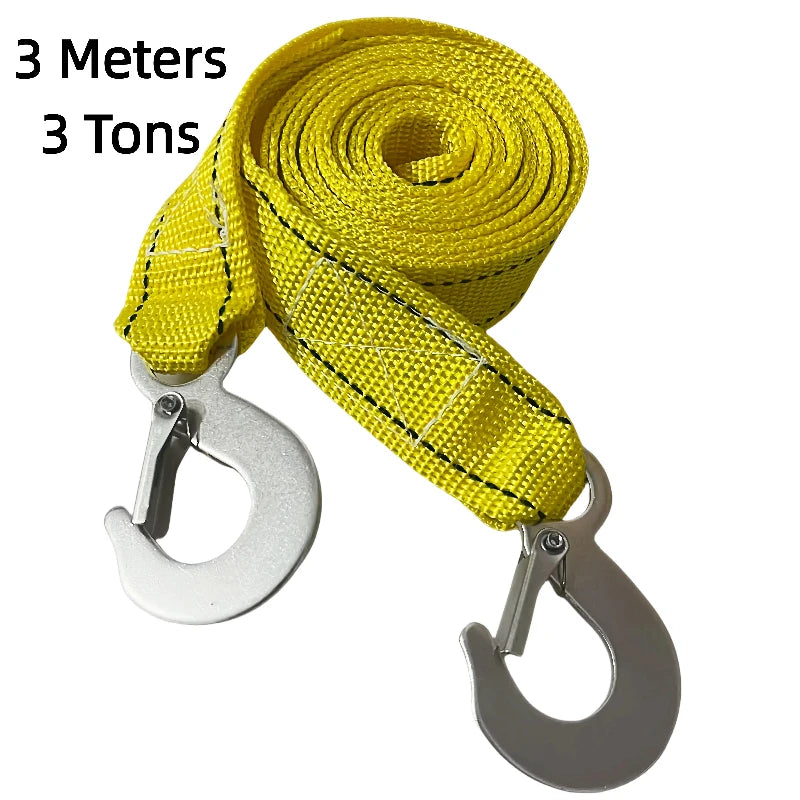 Heavy Duty Car Tow Cable with Hooks