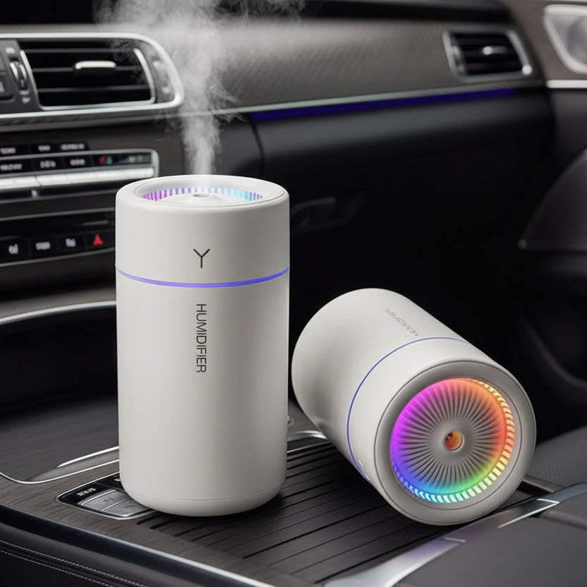 LED Car Humidifier & Aromatherapy Diffuser