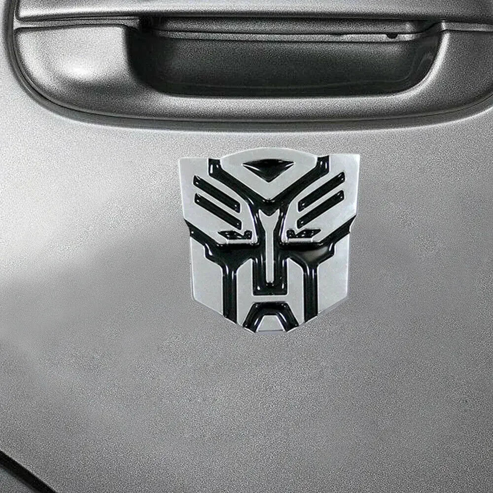 3D Transformer Autobot Badge Emblem - Premium Car Decal Sticker