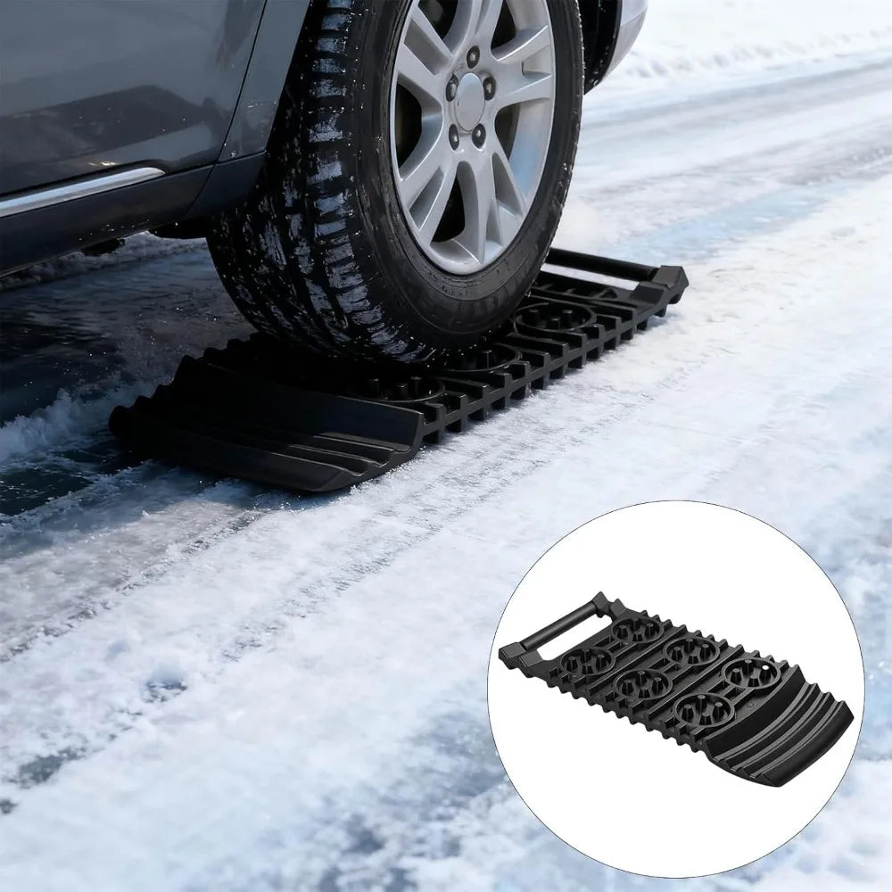 Traction Escape Board — Anti-Skid Recovery Mat for Sand, Mud & Snow