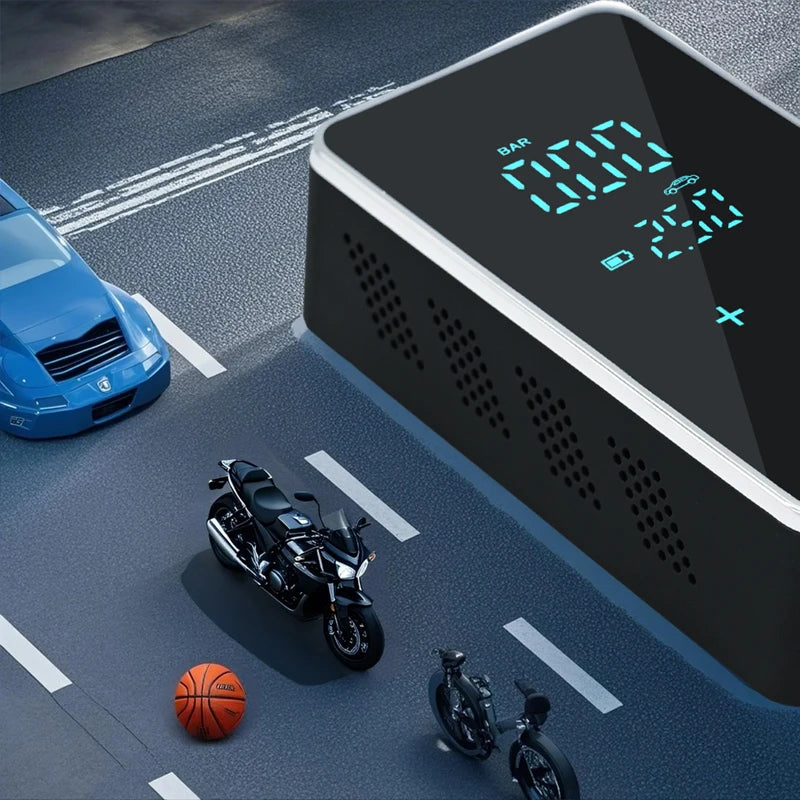 Wireless Tire Inflator 150PSI Touch Screen