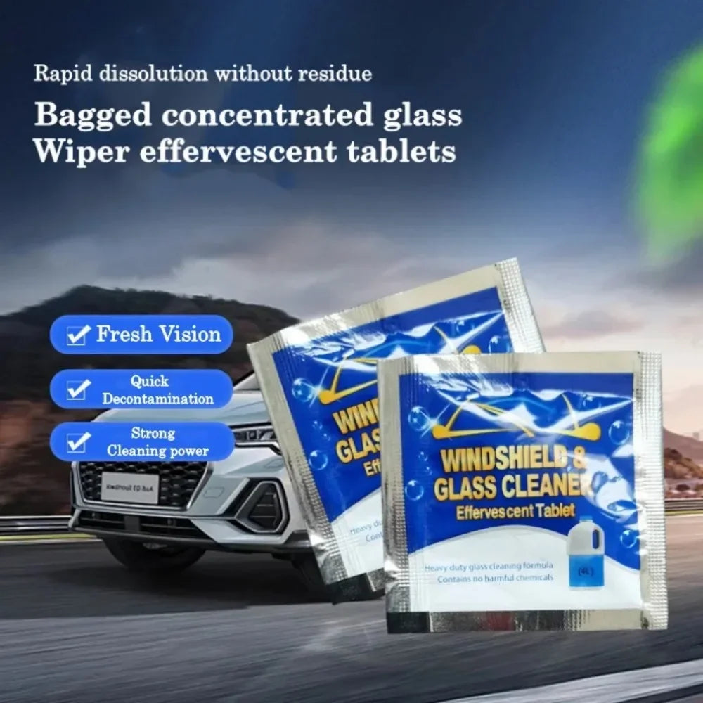 Windscreen Cleaner Effervescent Tablets Concentrated