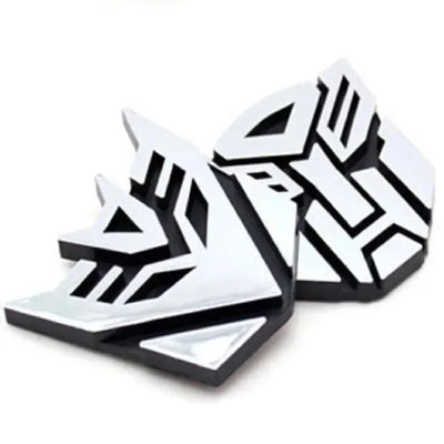 3D Transformer Autobot Badge Emblem - Premium Car Decal Sticker