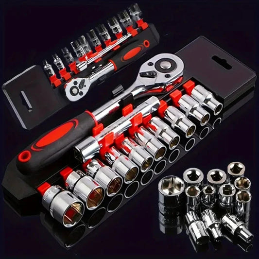 Professional Ratchet Socket Set - Metric 4-13