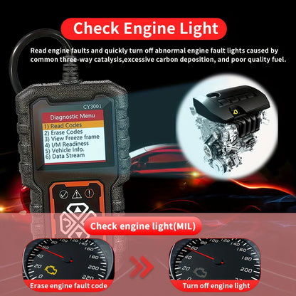 OBD2 Diagnostic Scanner Code Reader CY3001