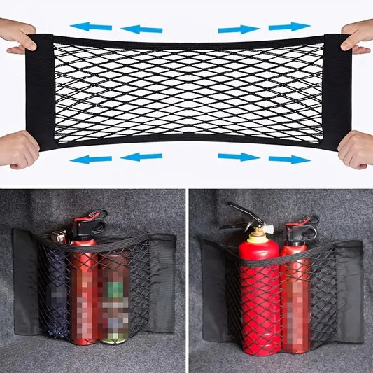Universal Car Trunk Storage Net Double Mesh