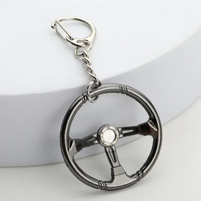 Gear Head Keychain Turbo Brake Disc Pendant