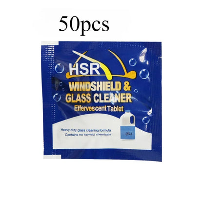 All-Season Windshield Washer Effervescent Tablets – Solid Concentrate, Shellac-Free | DriveUtility™