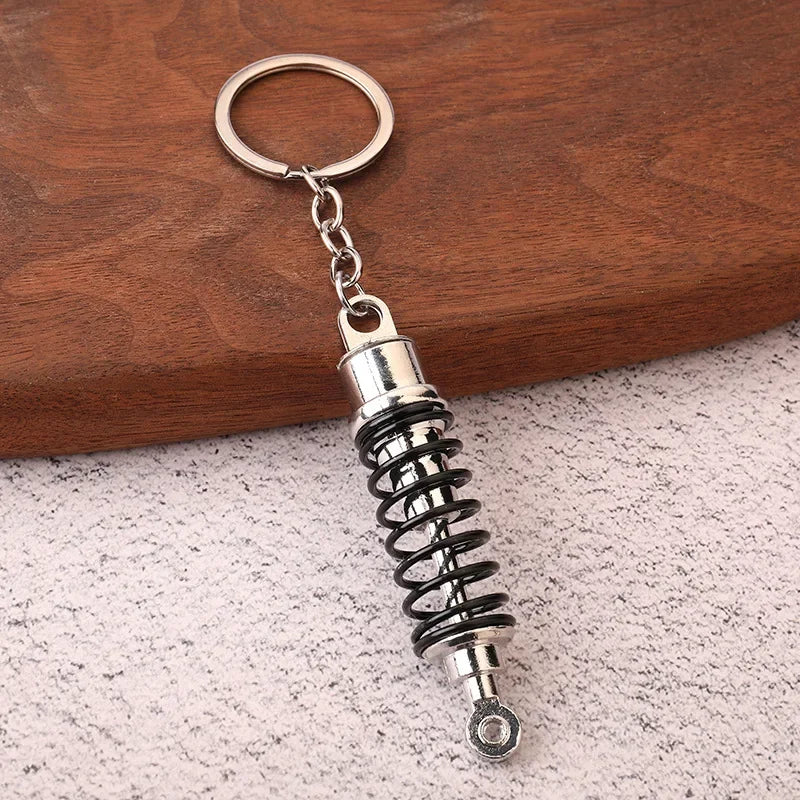Gear Head Keychain Turbo Brake Disc Pendant