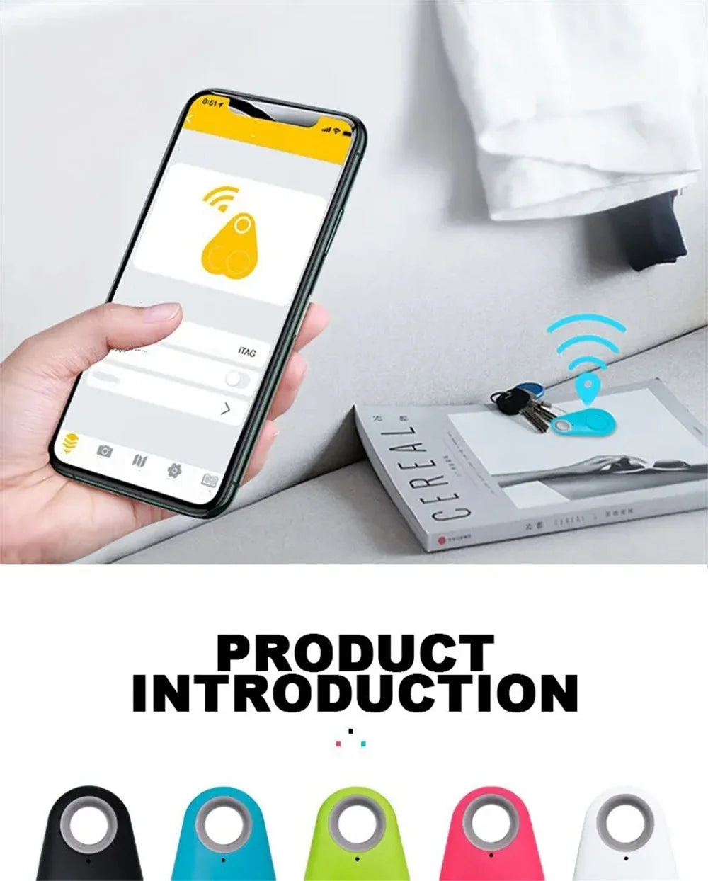 Mini Smart GPS Tracker Anti-Lost Finder