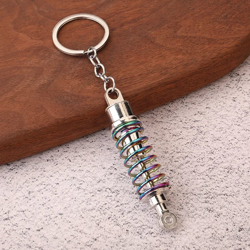 Gear Head Keychain Turbo Brake Disc Pendant