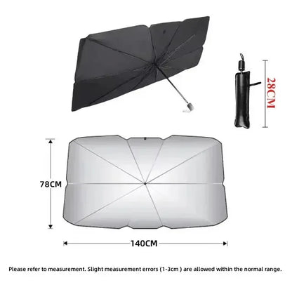 Foldable Car Windshield Sunshade Umbrella