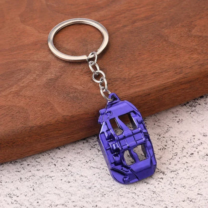 Gear Head Keychain Turbo Brake Disc Pendant