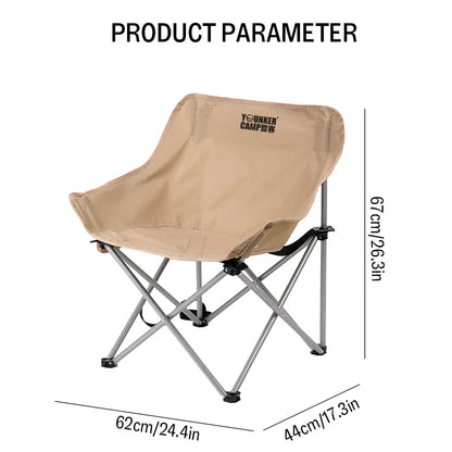 Portable Folding Moon Chair – Camping, Fishing & Outdoor Seat