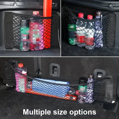 Universal Car Trunk Storage Net Double Mesh