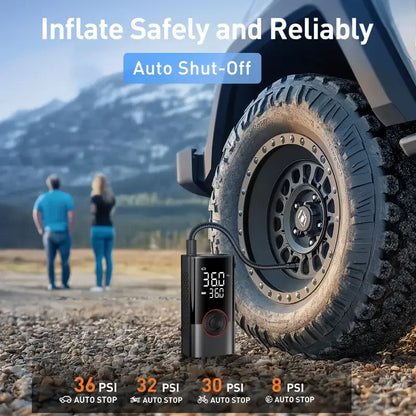 Wireless Electric Tire Inflator Air Pump