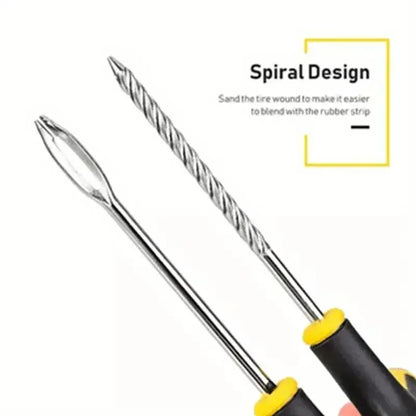 Emergency Tire Repair Kit with Super Glue