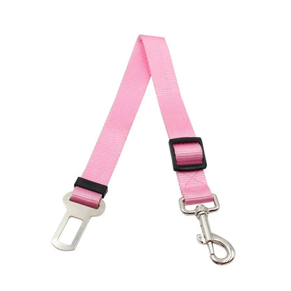 Dog Car Seatbelt Leash – Retractable Safety Tether for Pets