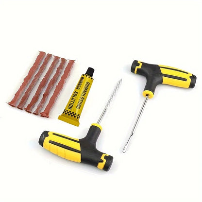 Emergency Tire Repair Kit with Super Glue